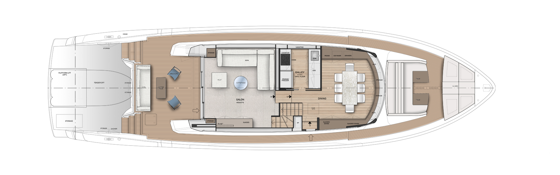 Sanlorenzo Yacht SX76 - Sanlorenzo Yachts
